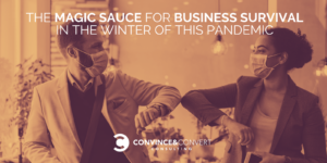 Read more about the article The Magic Sauce for Business Survival in the Winter of this Pandemic