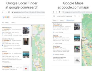 Read more about the article The Local Finder vs. Google Maps: How Different Are They?