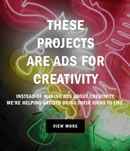 Vans Offers Ads for Creativity