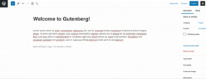 How To Start Using Gutenberg Editor For WordPress