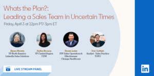What’s the Plan? Leading a Sales Team in Uncertain Times