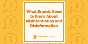 Read more about the article What Brands Need to Know About Misinformation and Disinformation