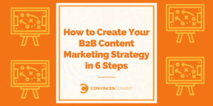 How to Create Your B2B Content Marketing Strategy in 6 steps