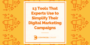 Read more about the article 13 Tools That Experts Use to Simplify Their Digital Marketing Campaigns